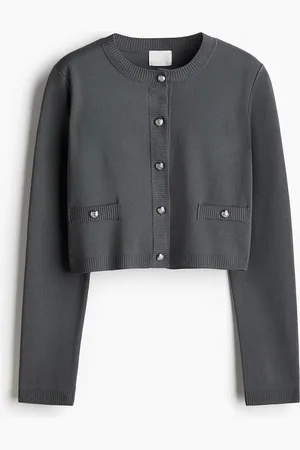 H&M Tiheäneuloksinen takki