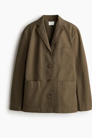 H&M Puuvillakanvaasitakki