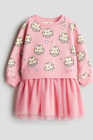 H&M Painokuvallinen tyllihame-collegemekko