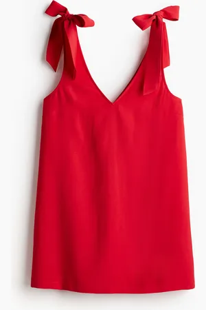 H&M A-mallinen solmunauhallinen mekko