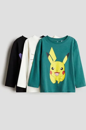 H&M 3 kpl pitkähihaisia T-paitoja
