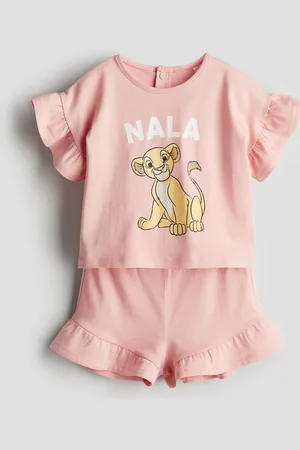 H&M Kaksiosainen painokuvallinen trikoosetti