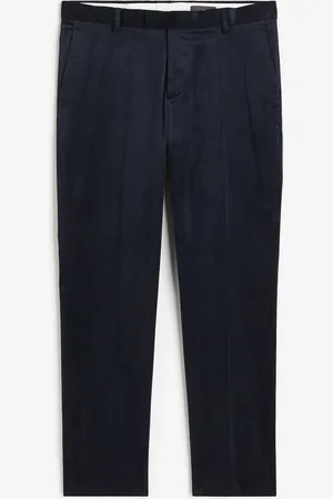H&M Samettiset puvunhousut Slim Fit