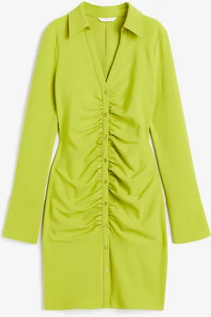 H&M Poimutettu paitamekko