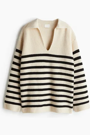 H&M Kauluksellinen neulepusero