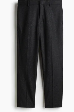 H&M Villasekoitteiset housut Slim Fit