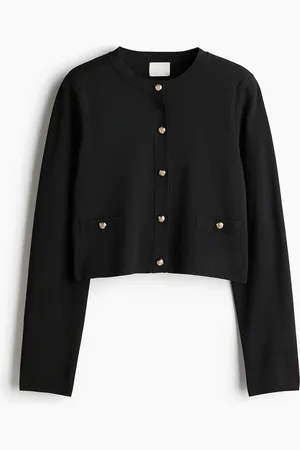 H&M Tiheäneuloksinen takki