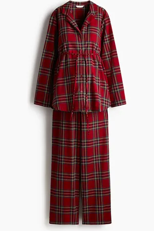 H&M MAMA Puuvillaflanellinen pyjama