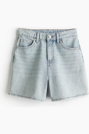 H&M Farkkushortsit Mom High