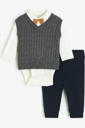 H&M Huoliteltu kolmiosainen setti