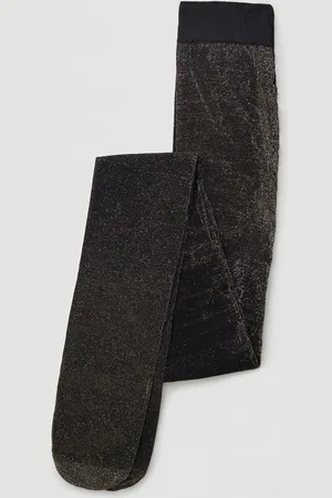 H&M Tora Shimmery Strømpebukser 20 Den - Kulta