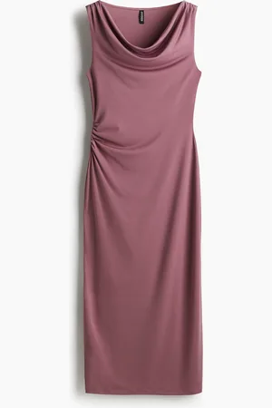 H&M Poimutettu midimekko
