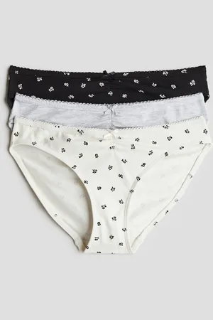 H&M 3 kpl puuvillaisia alushousuja