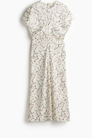 H&M Kapeavyötäröinen mekko