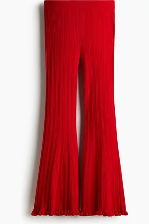 H&M Levenevät ribbineulehousut