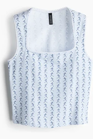 H&M Nirkkoreunainen toppi
