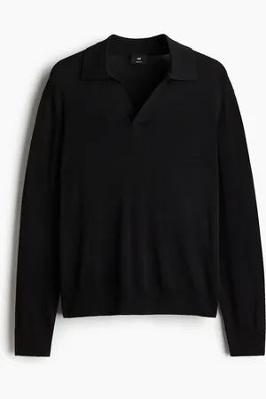 H&M Tiheäneuloksinen pikeepaita Regular Fit