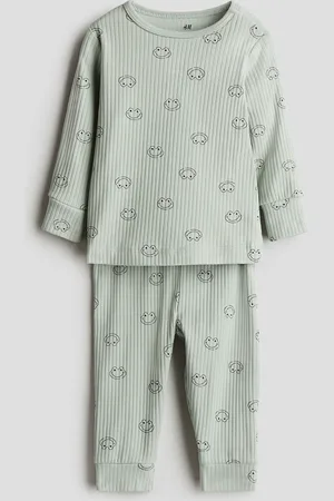 H&M Ribattu puuvillainen setti