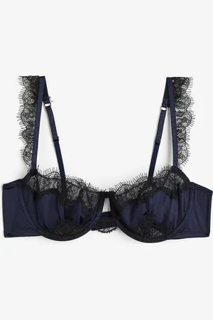 H&M Pehmustamattomat balconette-pitsiliivit