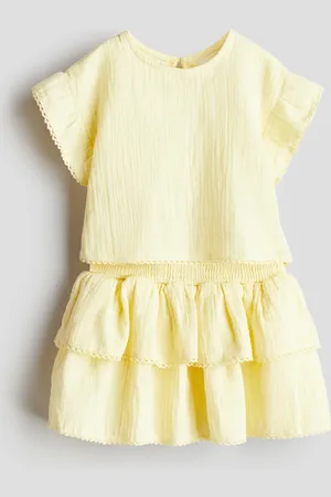 H&M Kaksiosainen puuvillamusliininen setti