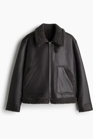 H&M Teddyreunainen takki Regular Fit