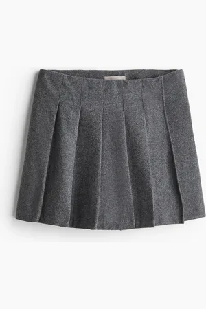 H&M Pliseerattu villasekoitteinen shortsihame