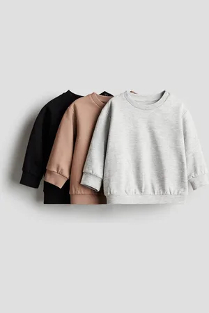 H&M 3 kpl puuvillaisia collegepuseroita