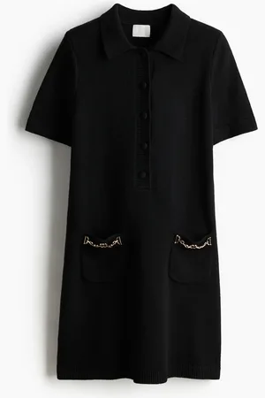 H&M Ketjukoristeinen neulemekko
