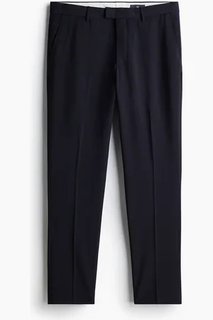 H&M Seersucker-puvunhousut Slim Fit