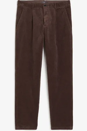 H&M Vakosamettihousut Regular Fit