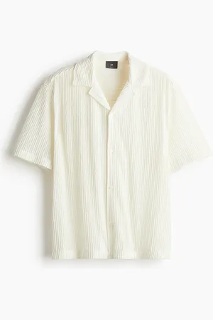 H&M Kuviopintainen laakakauluspaita Loose Fit