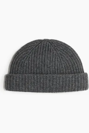 H&M Villasekoitteinen ribbineulepipo
