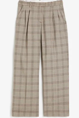 H&M Huolitellut väljät housut