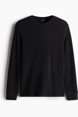 H&M Vohvelitrikoinen pusero Slim Fit