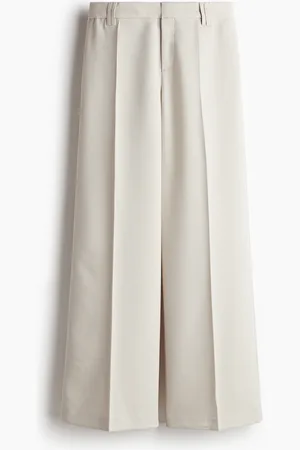 H&M Huolitellut väljät housut