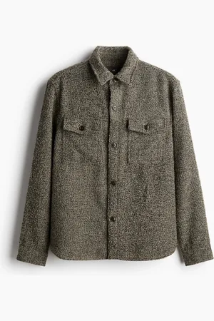 H&M Villasekoitteinen päällyspaita Regular Fit