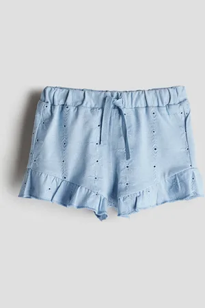 H&M Broderie anglaise -trikooshortsit