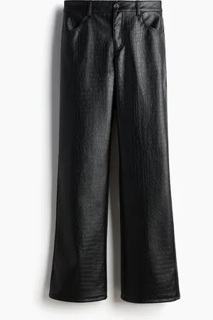 H&M Suorat pinnoitetut housut