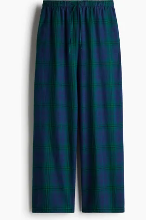 H&M Puuvillaflanelliset pyjamahousut