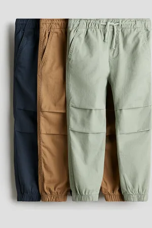H&M 3 kpl puuvillaisia joggerseja