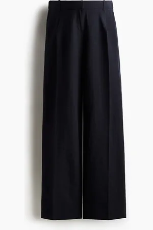 H&M MAMA Pellavasekoitteiset Before & After -housut
