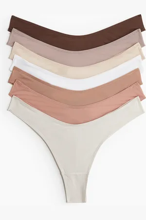 H&M 7 kpl mikrokuituisia brazilian-alushousuja