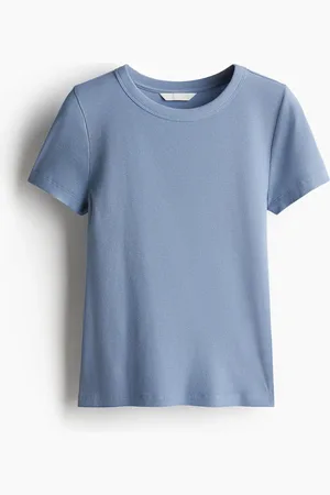 H&M Ribattu modaalisekoitteinen T-paita