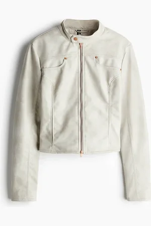 H&M Vartalonmyötäinen racer-takki