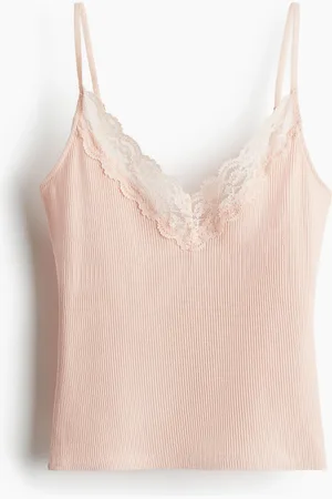 H&M Pitsireunainen naruolkaintoppi