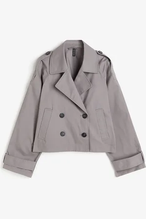 H&M Lyhyt kipparintakki tvilliä