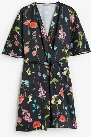 H&M Satiininen kietaisumekko