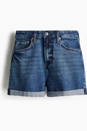 H&M Farkkushortsit Mom Ultra High