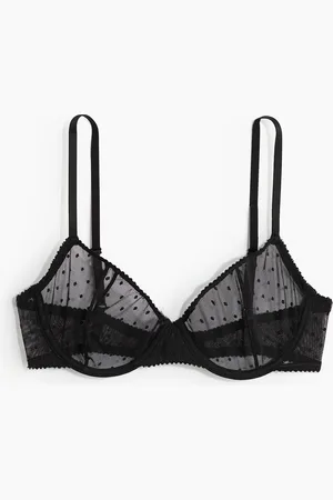 H&M Kaarituelliset mesh-rintaliivit