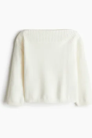 H&M Nurjaneuloksinen venepääntiepusero